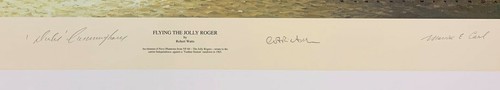 Flying the Jolly Roger by Robert Watts Artist Proof signed by F-4 Phantom Aces - Picture 2 of 3
