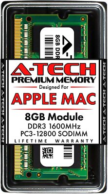 8GB PC3-12800 DDR3 1600MHz SODIMM Memory RAM for APPLE MacBook Pro iMac Mac Mini