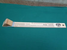 Vintage SARNO & SON Wooden Shoe Foot Size Measuring Tool Adult Child WOODROW