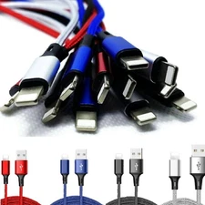 USB Fast Charging Cable – Short Cord for iPhone 14 13 12 11 Pro Max XR 8 7 6