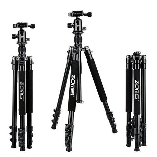 ZOMEI 63" Camera Tripod Aluminium Travel Portable Ballhead For Canon Nikon DSLR - Picture 13 of 15