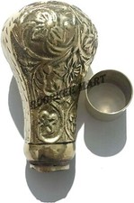 Brass Steel Solid Metal Knob Handle For Walking Stick Canes Men And Women Gifts