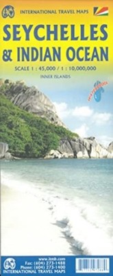 Seychelles & Indian Ocean (Sheet map, folded)