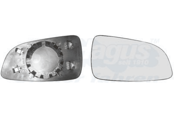 Spiegelglas AußEnspiegel Rechts FüR Opel Astra H Caravan GTC Twintop Stufenheck-image