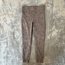 SPANX Women's Large Jean-ish Ankle Leggings Desert Dot