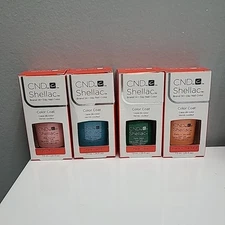 CND Shellac UV Gel Polish Color Coat .25oz. Choose you color!