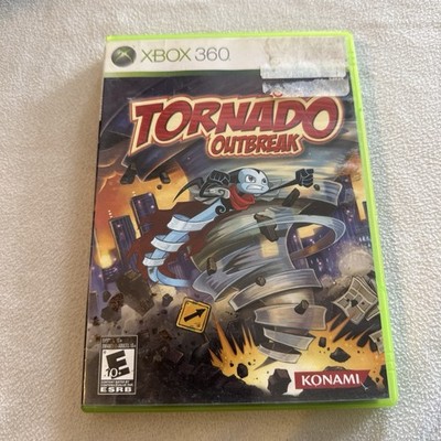 Tornado Outbreak Xbox 360 Game COMPLETE w/ Manual TESTED KONAMI RARE OOP