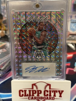 Kendrick Perkins 2022-23 Panini Mosaic Scripts Auto #MS-PER Celtics