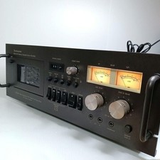 TECHNICS RS-678U Raro Stereo Cassette Deck 2 Motori Alimentatore Vintage OK