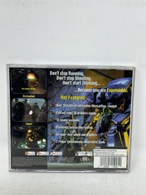 Expendable (Sega Dreamcast, 1999) CIB Tested & Working