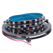 WS2812B LED Strip Individual Addressable Light Full Color SMD 5050 RGB Pixel ...