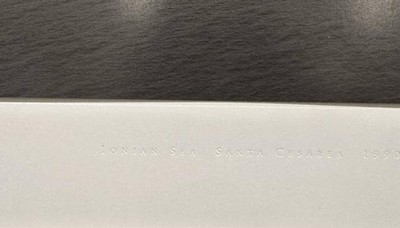 Hiroshi Sugimoto 344 IONIAN SEA SANTA CESAREA 1990 Lithograph