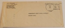 USS Parle (DE 708) FPO (Panama) January 25 1945 penalty mail