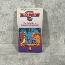 Vintage Teddy Ruxpin 1980  s VHS- The Faded Fobs