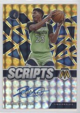 2020-21 Panini Mosaic Scripts Gold Prizm Jarrett Culver #SC-JCU Auto 1u6
