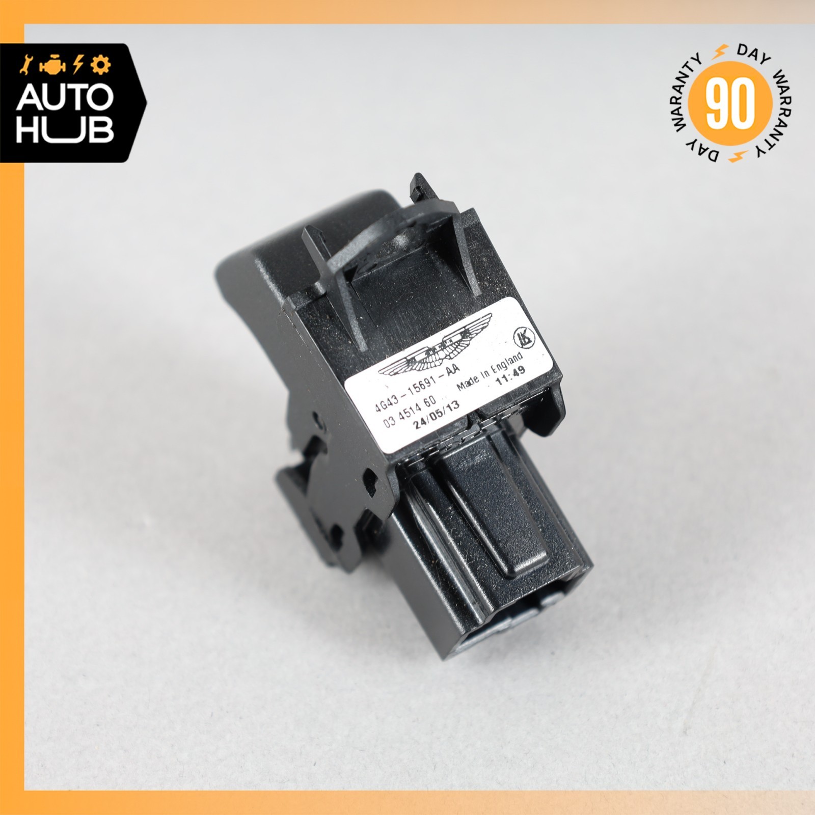 05-18 Aston Martin DB9 DBS Convertible Top Roof Control Button Switch OEM 22k