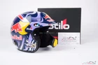 Kalle Rovanpera 2025 Toyota WRC Mini Helmet, 1:2 Scale Stilo