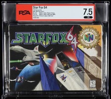 PSA 7.5 Star Fox 64 N64 CIB Complete in Box Nintendo 64 1997 Players Choice