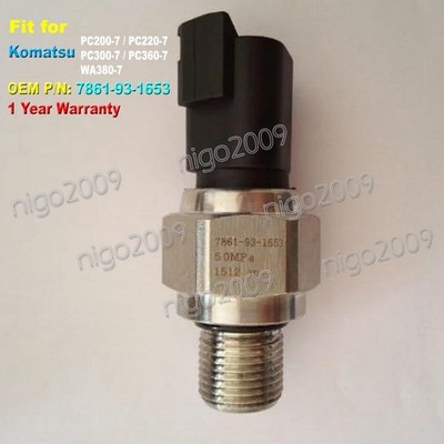 for   PC200-7 PC220-7 PC300-7 PC360-7 WA380-7 Pressure Sensor 7861-93-1653 #jd