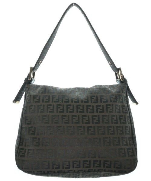 FENDI Zucchini Pattern Handbag 8BR004 Brown Black Women From Japan thumbnail 20