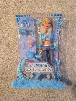 Mattel My Scene Un-Fur-Gettable Kennedy Fashion Doll 12in Accessories 2005