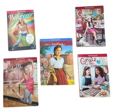 American Girl 5 Bundle Books Excellent Used Condition EUC NWT