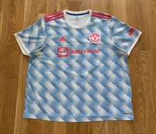 Manchester United Adidas 2021 2022 Away Football Soccer Shirt Jersey Kit Top XXL