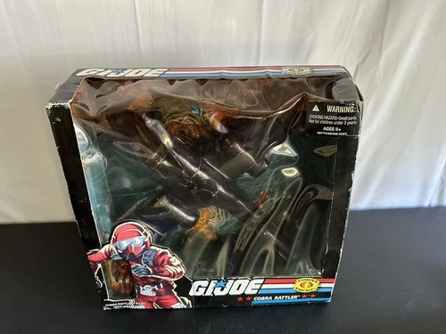 Hasbro G.I. Joe 25th Anniversary: Cobra Rattler Fighter Plane with Wild