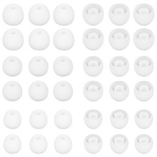 18 Pairs Silicone Ear Tips Replacement Earbud Tips for in- Ear Headphones Ear...