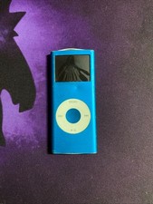 Apple iPod Nano 4GB A1199 2nd Gen Blue A1199. FOR PARTS ONLY, READ