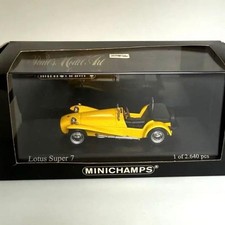MINICHAMPS Lotus Seven 1968 Yellow 1/43 Model Car Toy 15+