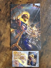 Revenge of Cosmic Ghost Rider #1 Virgin Infinity Signature Clayton Crain LTD 666