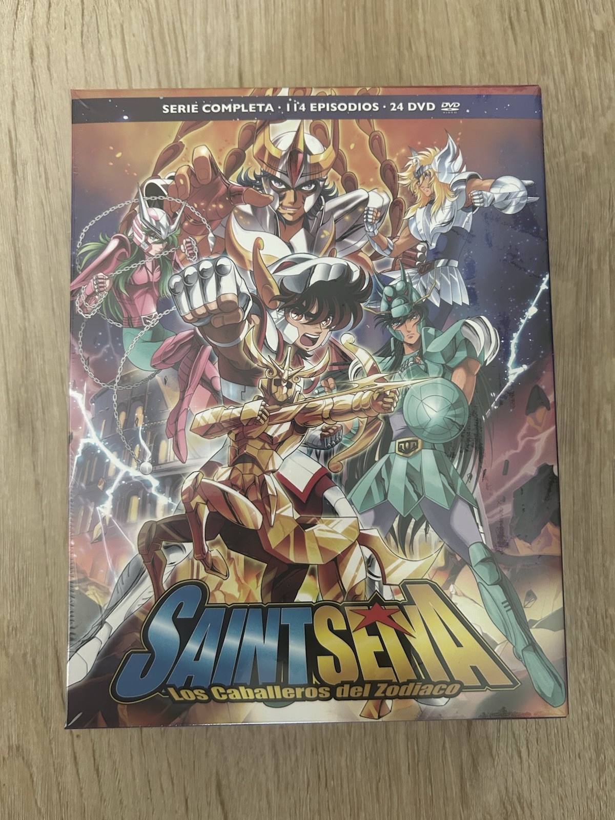 SAINT SEIYA LOS CABALLEROS DEL ZODIACO SERIE COMPLETA EPISODIOS 1-114 DVD EPAÑOL