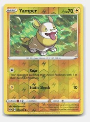 Yamper 073/202 Sword & Shield Base Set Reverse Holo Common