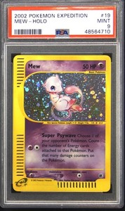 Mew 19/165 Expedition Base Set Holo Rare