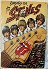 TIN SIGN 8x12 Rolling Stones Rock Roll Band Group Mick Jagger Keith Richards DD7