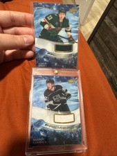 Lot Of 2 Hockey Card Ice Premieres Jersey 2022-23 