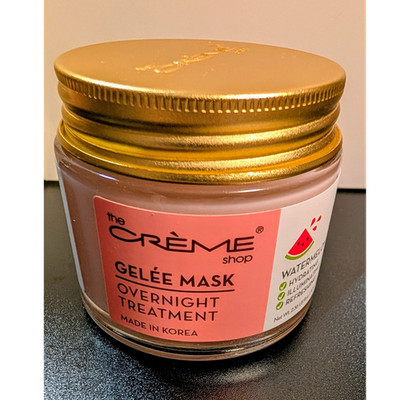 The Crème Shop Overnight Mask Watermelon Hydrating Illuminating 2.36 fl oz