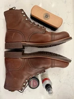 Red Wing Shoes Iron Ranger Heritage 8085 Men's Copper Rough Tough Size 10.5 D
