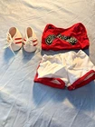 vintage cabbage patch doll clothes boy jogging and girl dress outfit