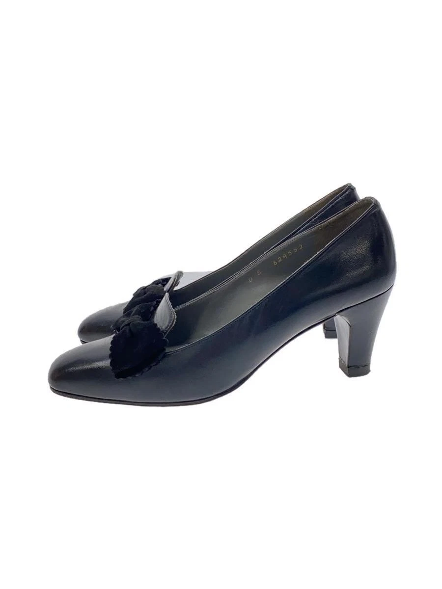 Escarpins Christian Dior UK5 cuir noir élégant chaussures habillées occasion