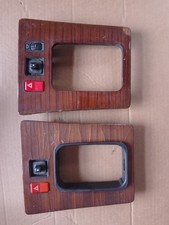 Mercedes W201 2x Abdeckung Schaltbrett Mittelkonsole Zebrano 2016830200 Mercedes W201 2x Abdeckung Schaltbrett Mittelkonsole Zebrano 2016830200