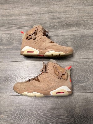 Size 8.5 - Jordan 6 Retro x Travis Scott Mid British Khaki
