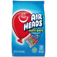 Airheads Mini Bars Variety Pack – 3 Bag Bundle (10 oz Each) – Fruit Flavors