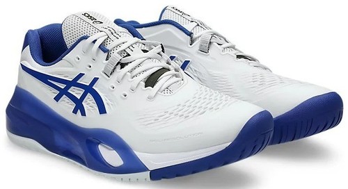 Asics Gel Resolution X Wide Men tennis shoes White/Cobalt  display picture 2