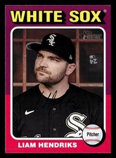 Liam Hendriks 2024 Topps Heritage #351 Chicago White Sox FREE SHIPPING