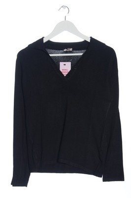 GIADA Feinstrickpullover Damen Pullover Gr. DE 36 schwarz Casual-Look