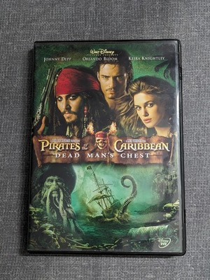 Pirates of the Caribbean Dead Man's Chest DVD Johnny Depp Orlando Bloom 2 Disc