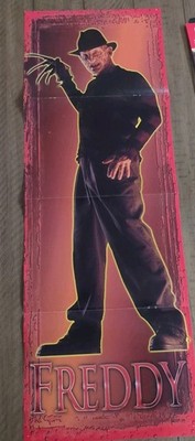 Rare Limited Edition Short Print Freddy Vs. Jason Dual Sided Poster 31x10.5in