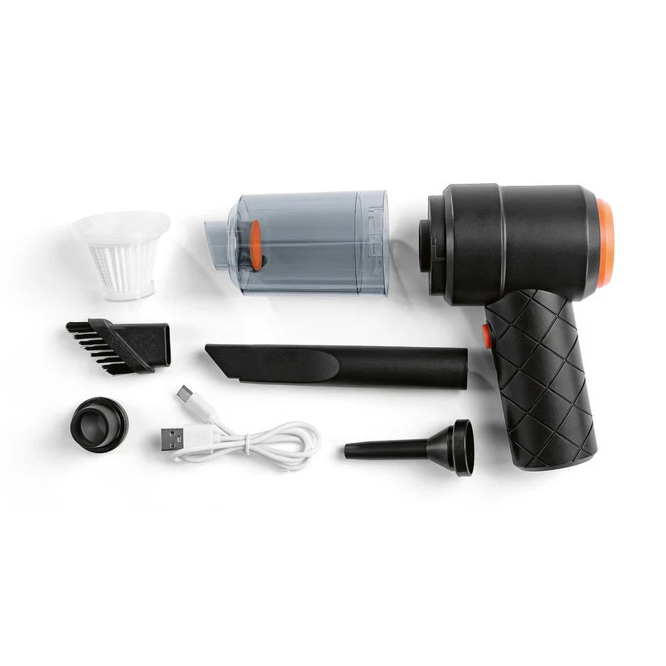 CLEANmaxx Akku Hand Staubsauger Handsauger 6-tlg. Kompakt Mini Tisch - Bild 3 von 4